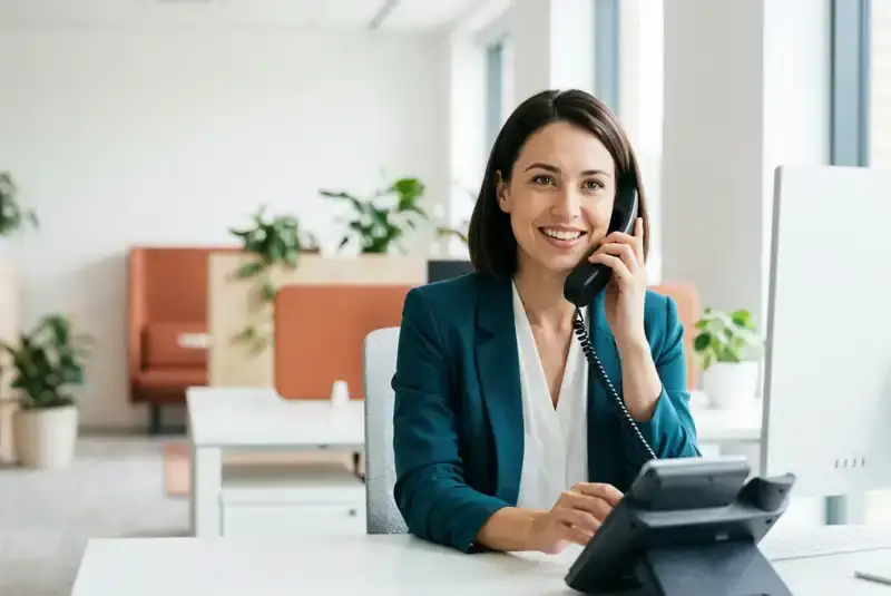 Business Phone with HUB Fiber